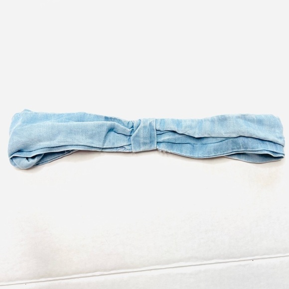 GIRL’S Stretchy Headbands Set of 3 Unicorn, Flower and Chambray - Picture 2 of 9